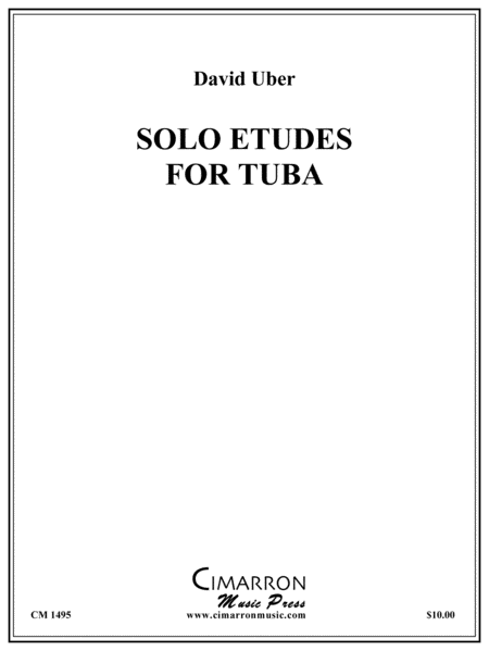 Solo Etudes for Tuba
