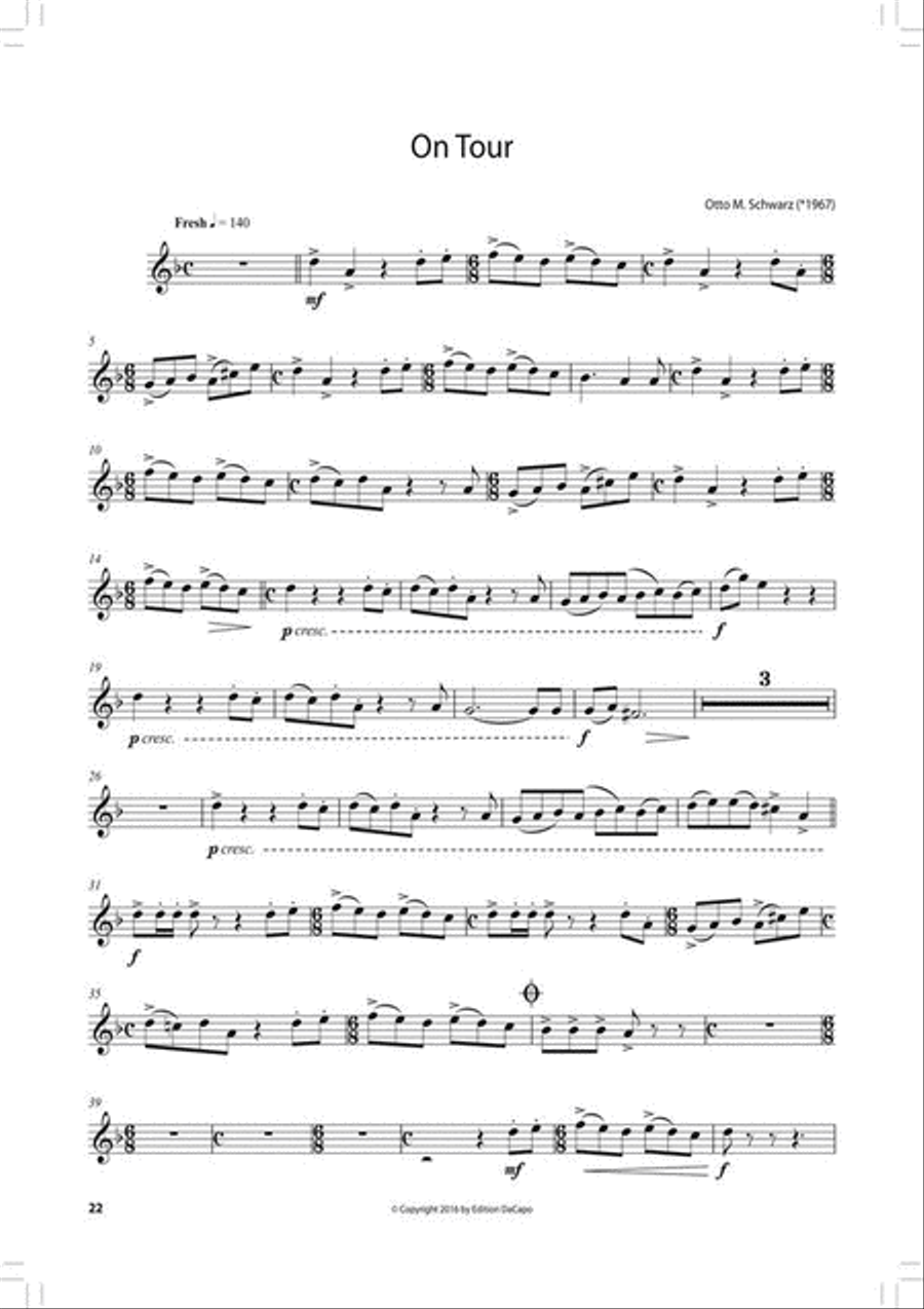 Da Capo Bühnenspaß Bronze - Trompete Trumpet Solo scores gallery preview page 5