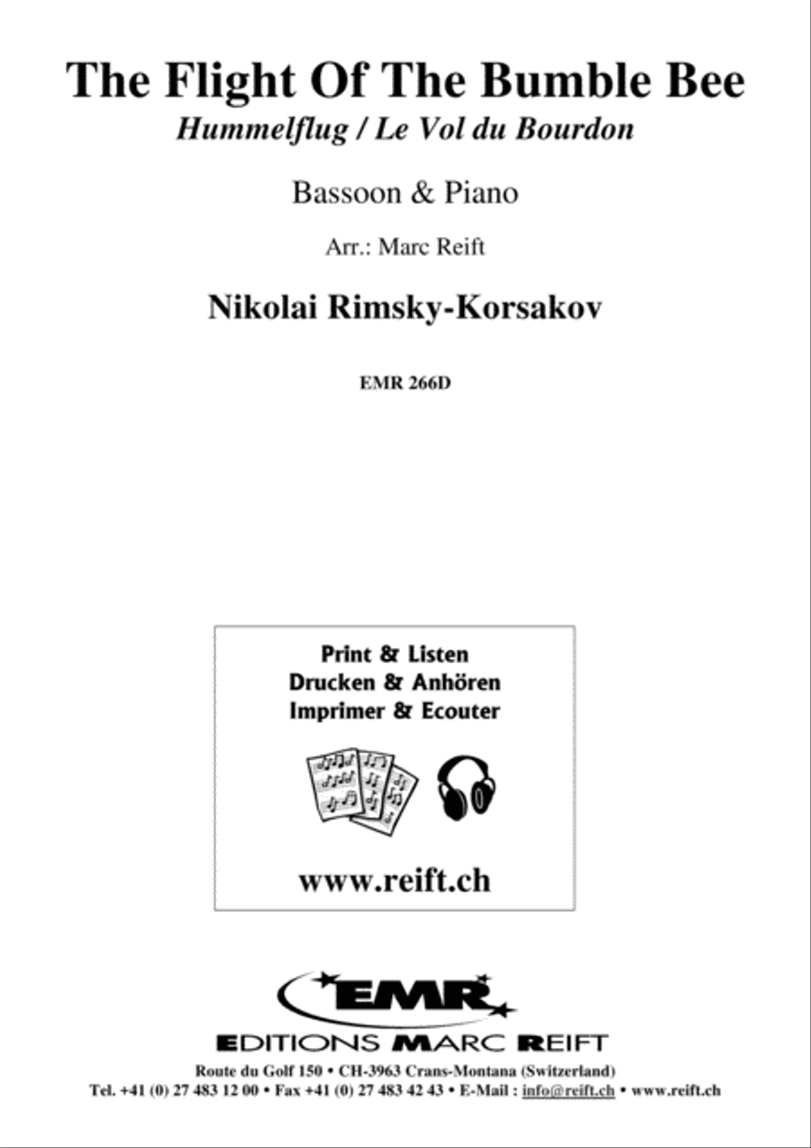 The Flight Of The Bumble Bee Bassoon Solo scores gallery preview page 2