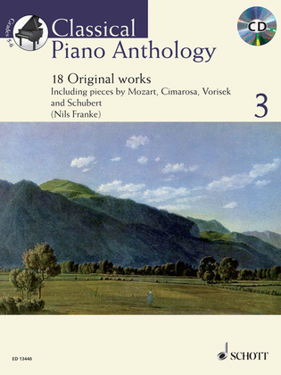 Book cover for Classical Piano Anthology, Vol. 3