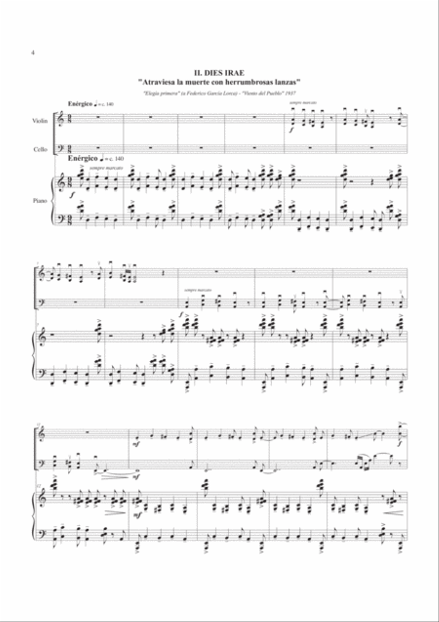 Requiem Trio Piano Trio scores gallery preview page 6