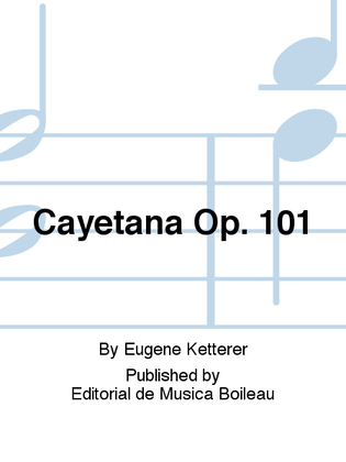 Cayetana Op. 101