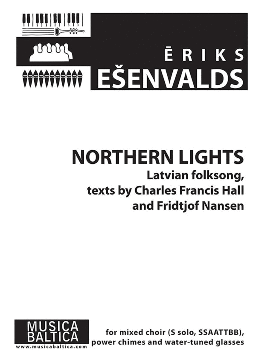 Northern Lights (Latvian Folksong) SSAATTBB scores gallery preview page 1