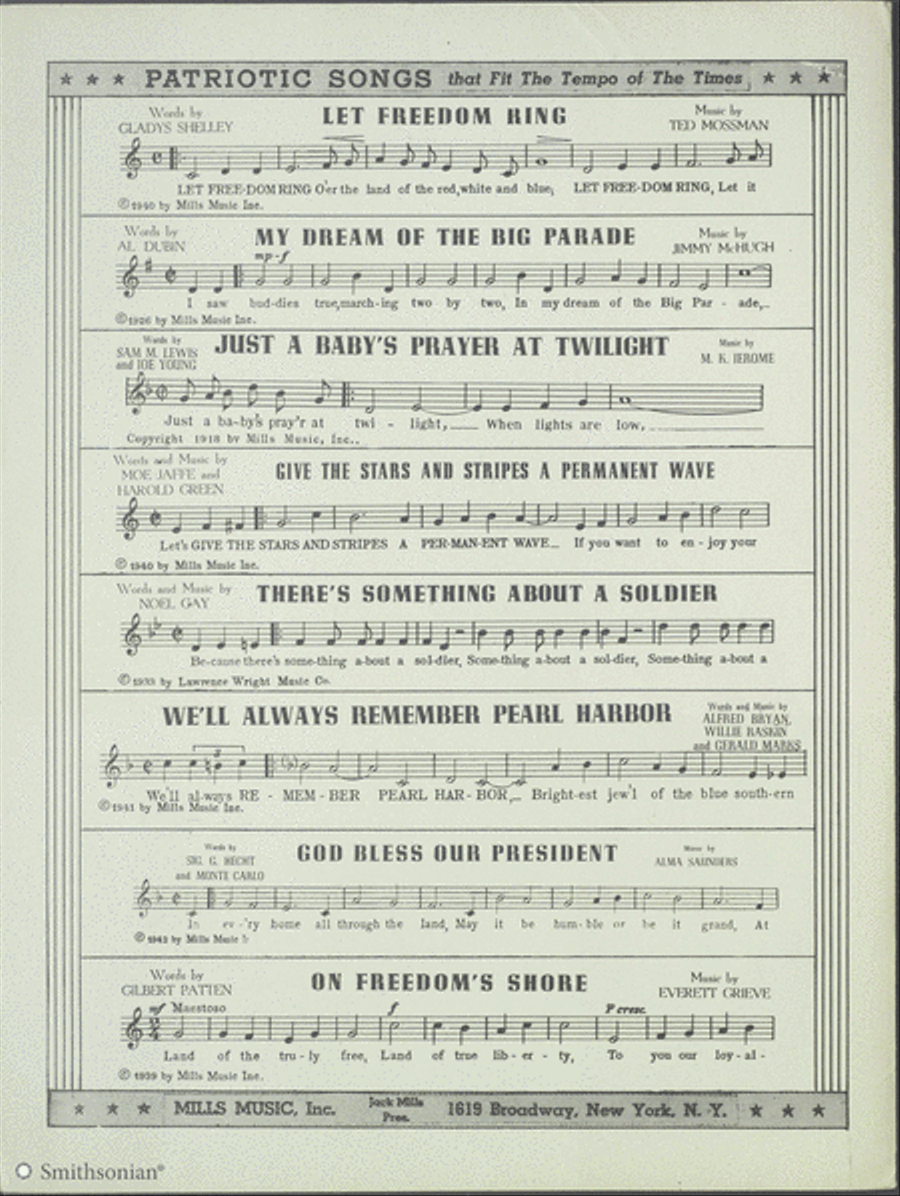 America I Love You America I Love You Piano, Vocal scores gallery preview page 2