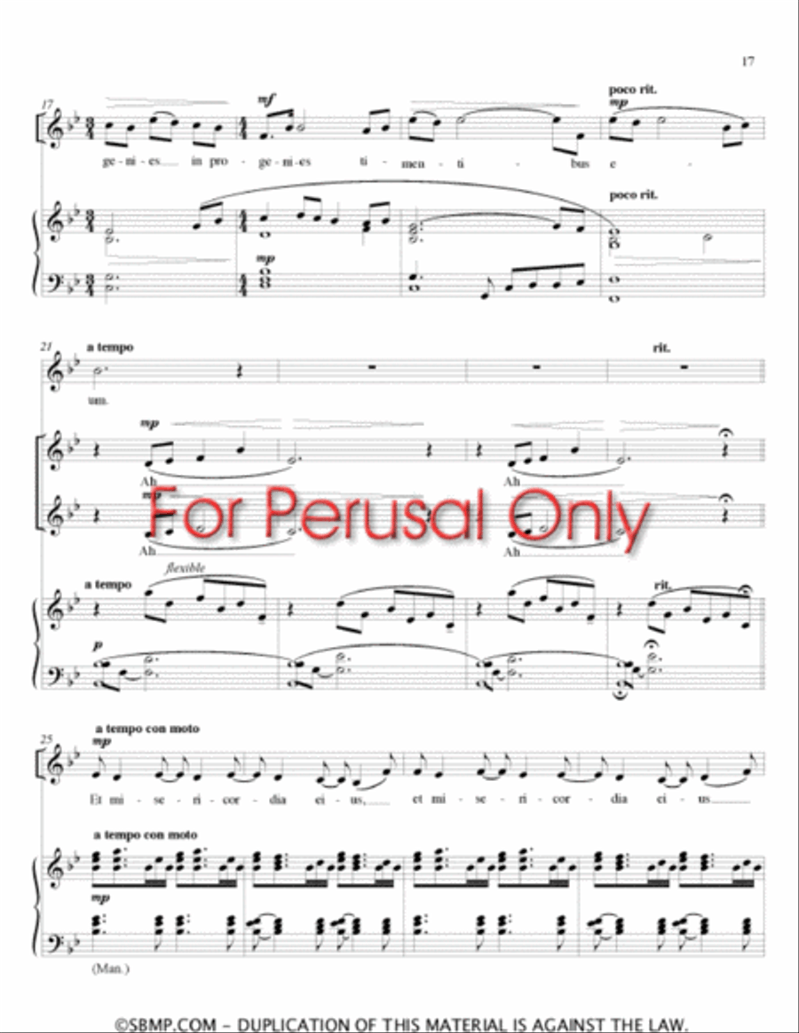 Magnificat - SSAA Choral Book SSAA scores gallery preview page 20