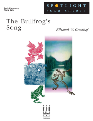 Book cover for The Bullfrog's Song