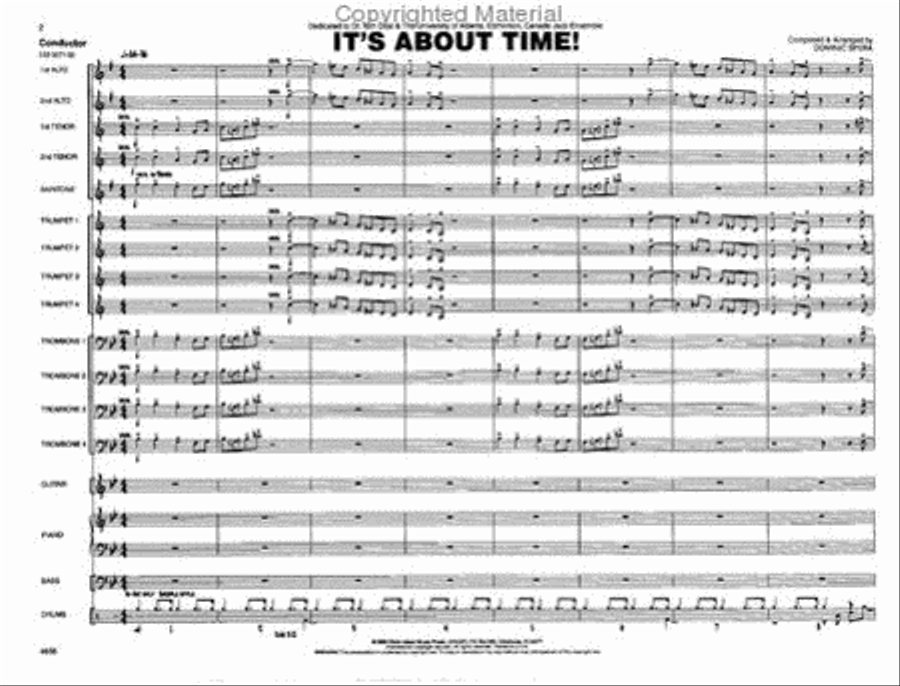 It's About Time It's About Time Jazz Ensemble scores gallery preview page 2