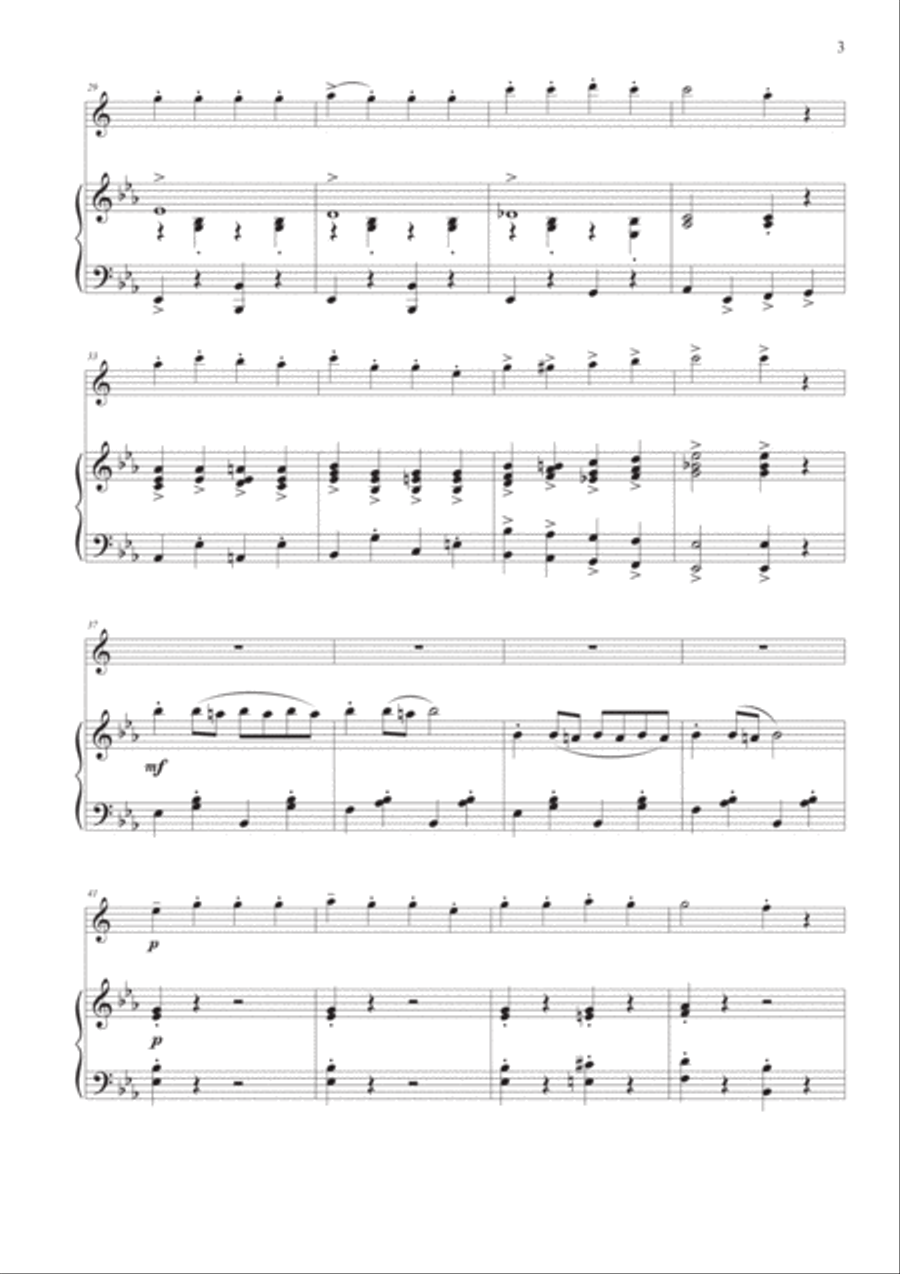 Supercalifragilisticexpialidocious Woodwind Duet scores gallery preview page 4