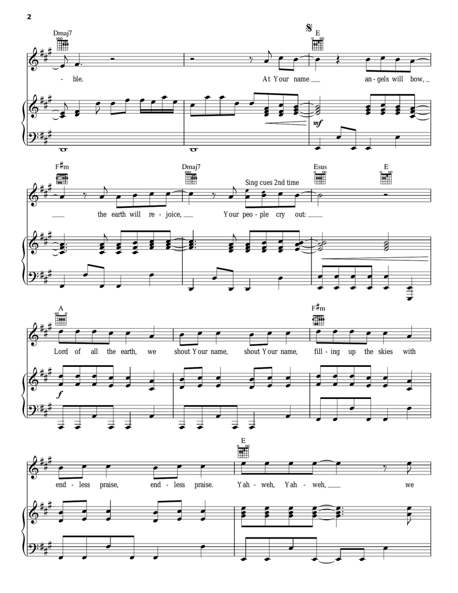 At Your Name Guitar scores gallery preview page 2