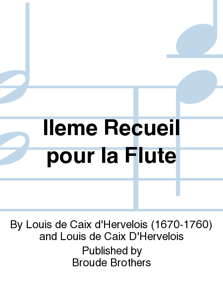 IIeme Recueil pour la Flute. PF 37