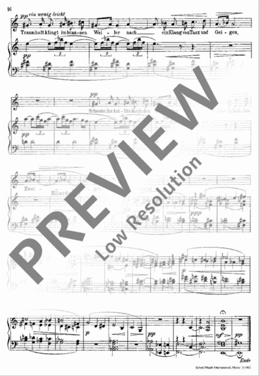 Die junge Magd Flute scores gallery preview page 17