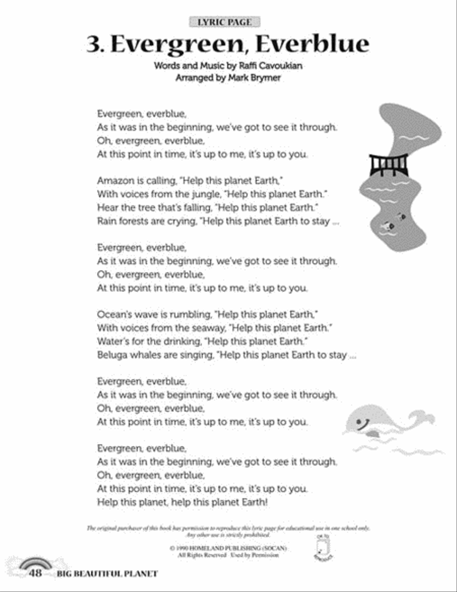 Big Beautiful Planet Choir scores gallery preview page 3