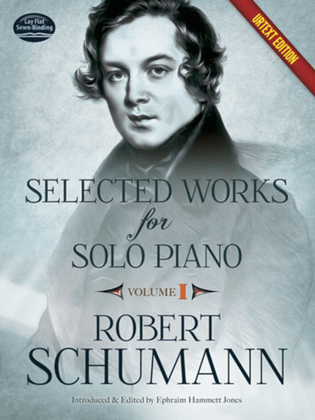 Book cover for Schumann - Selected Works For Solo Piano Vol 1