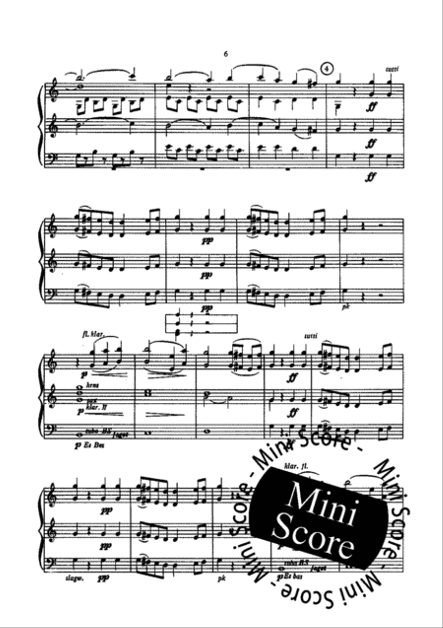 Giannina E Bernardone Concert Band scores gallery preview page 8