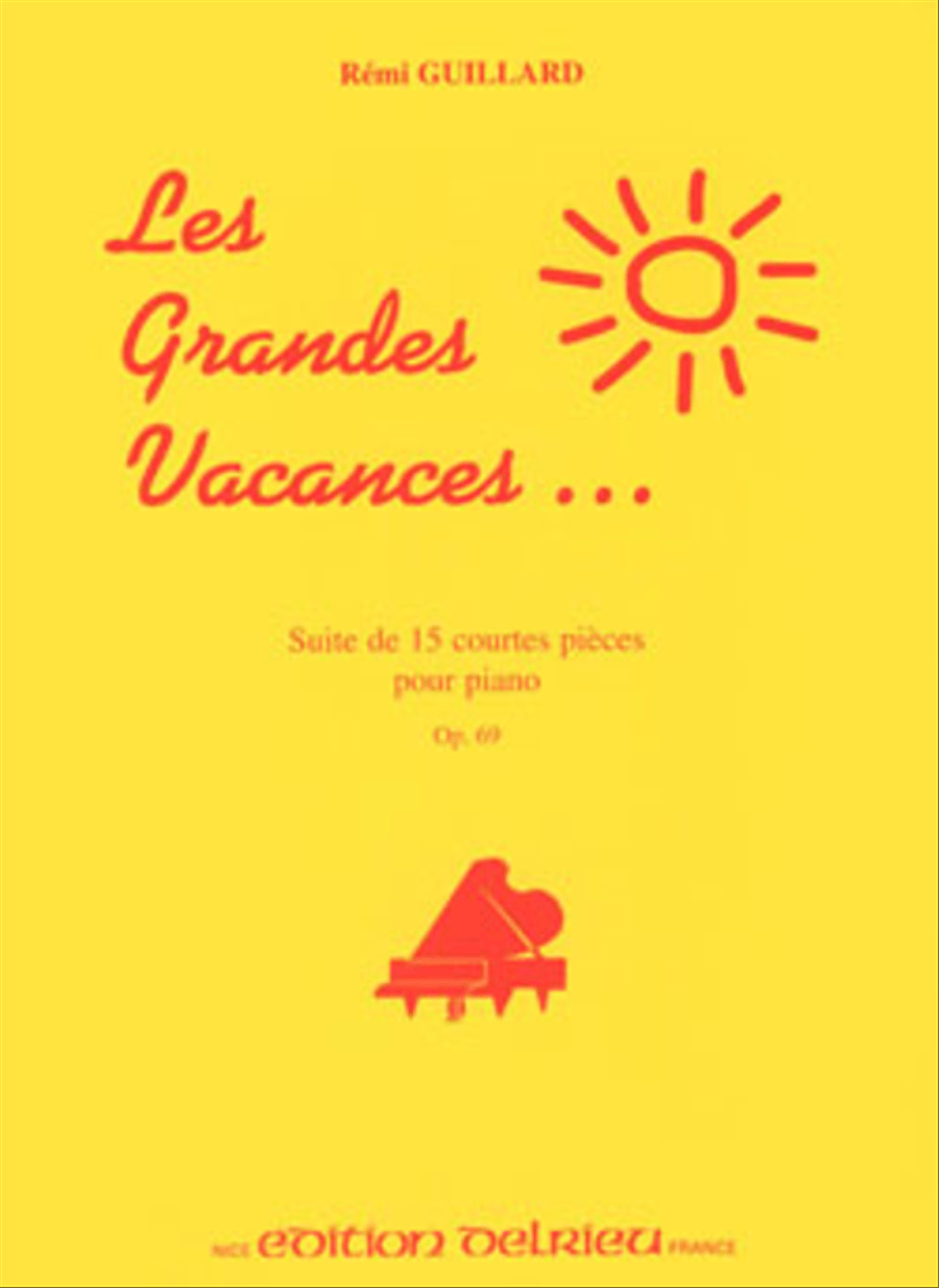 Grandes vacances Op. 69 Grandes vacances Op. 69 Piano Solo scores gallery preview page 1