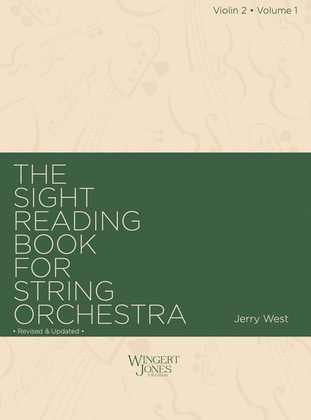 Book cover for Sight Reading Book For String Orchestra - Violin 2