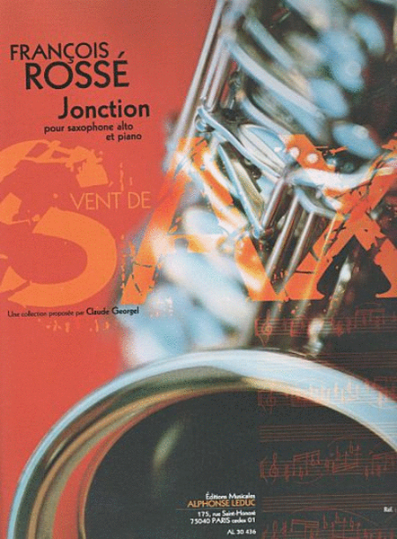 Rosse Francois Jonction (georgel) Alto Saxophone & Piano Book