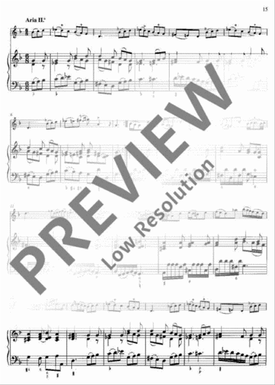 Sonata No. 1 G major Sonata No. 1 G major Flute scores gallery preview page 16
