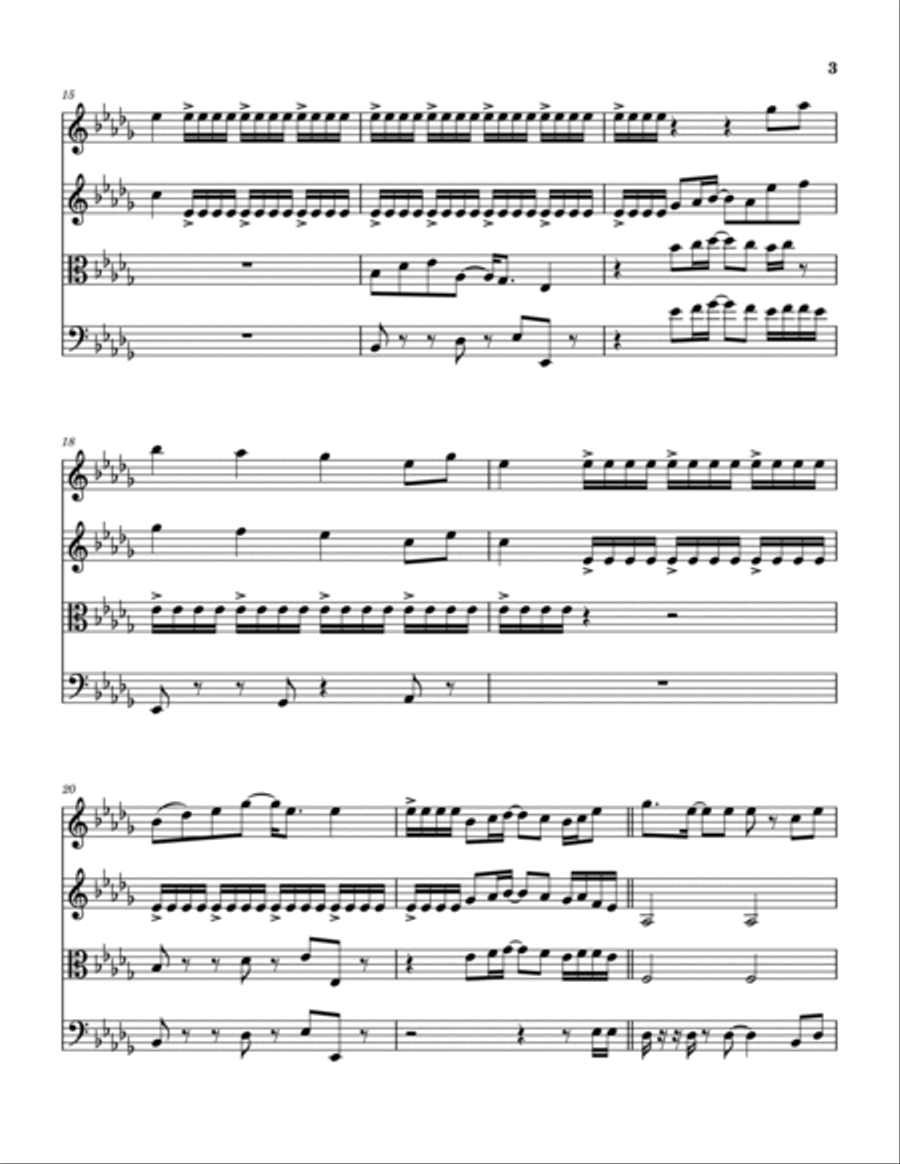 The Turning Point The Turning Point String Quartet scores gallery preview page 4