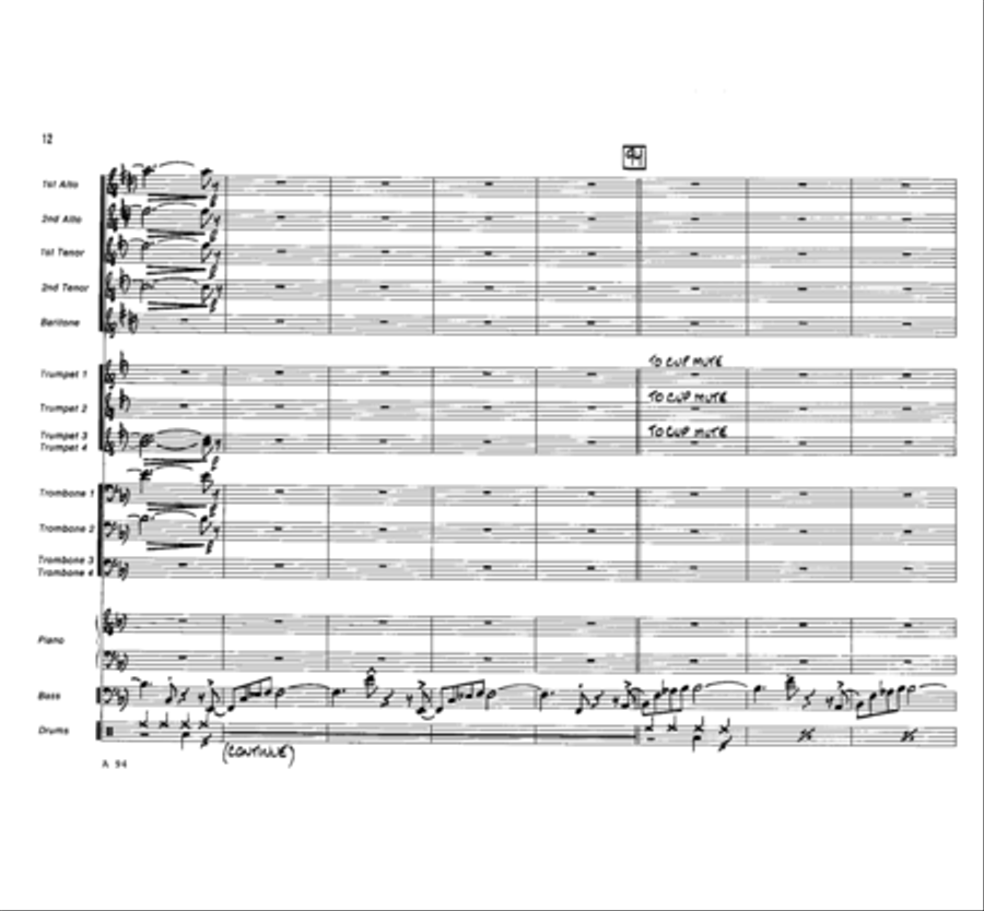 Storm Warning Storm Warning Jazz Ensemble scores gallery preview page 13