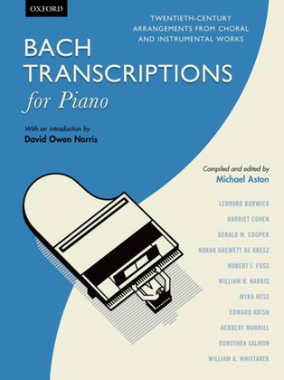 Book cover for Bach Transcriptions for Piano