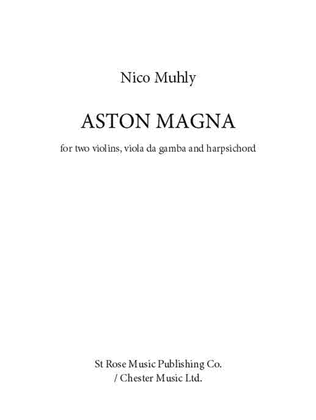 Book cover for Aston Magna