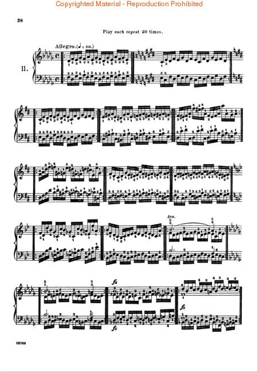 School of the Virtuoso, Op. 365 Piano Method scores gallery preview page 4
