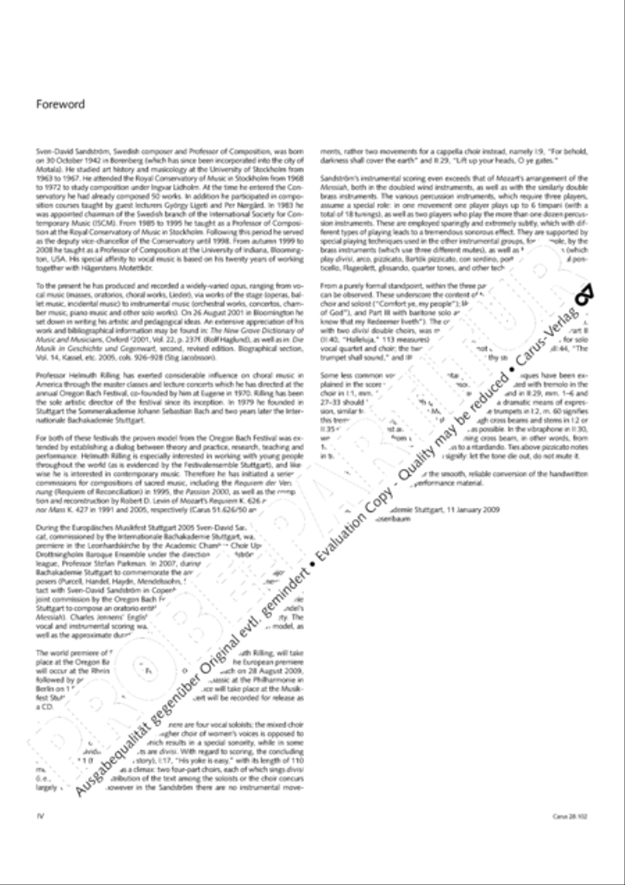 Messiah Choir scores gallery preview page 5