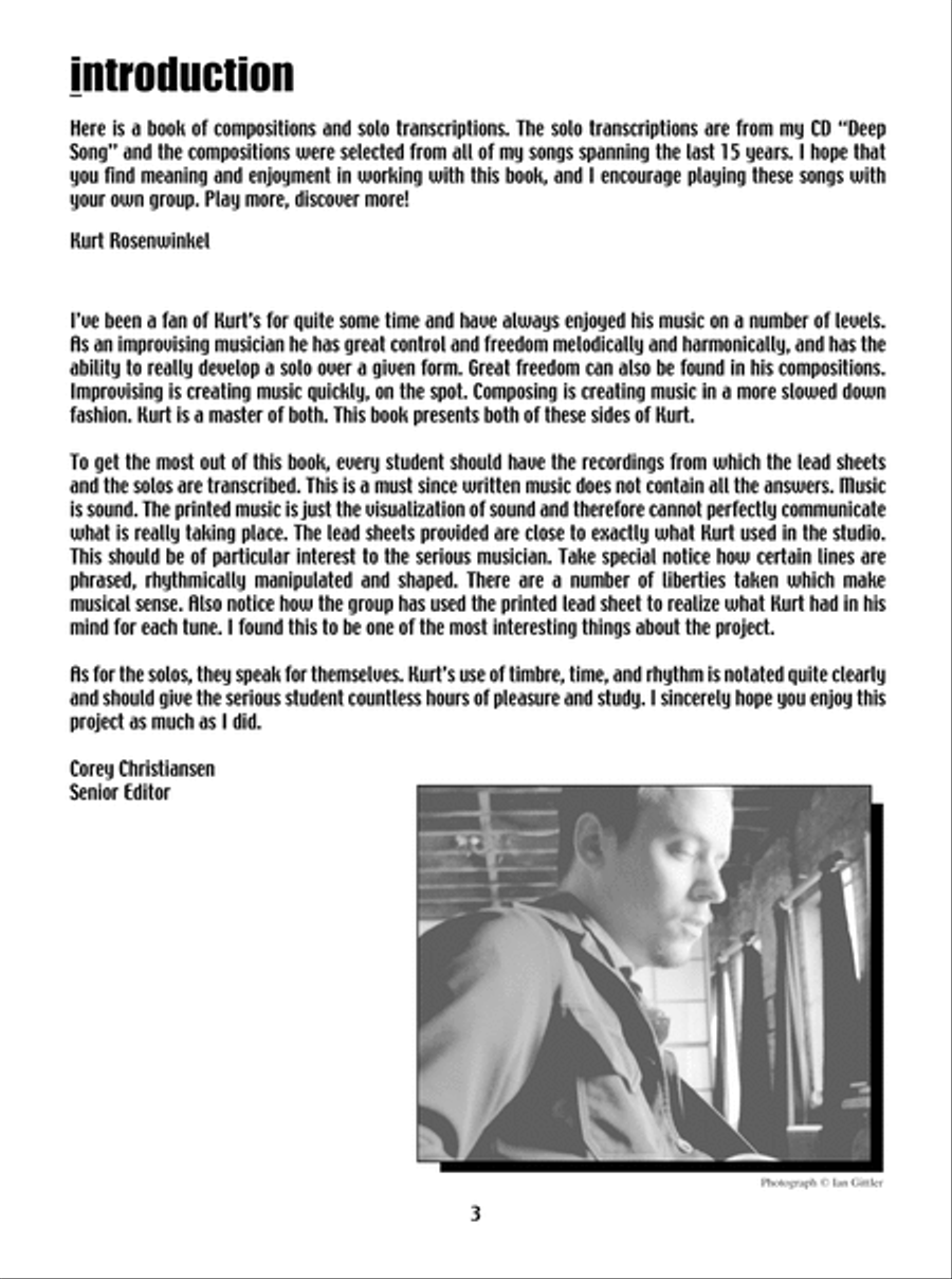 Kurt Rosenwinkel Compositions Electric Guitar scores gallery preview page 4