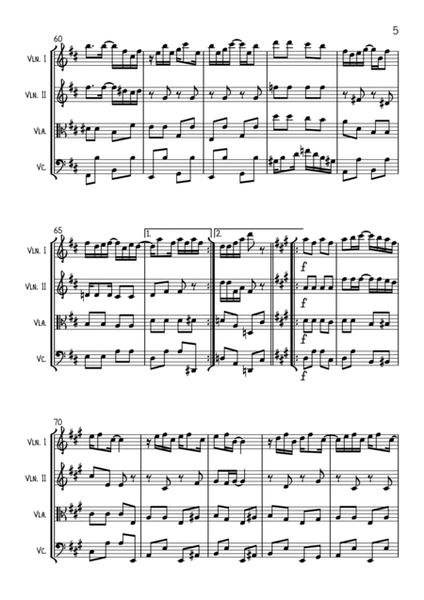Maple Leaf Rag - String Quartet image number null