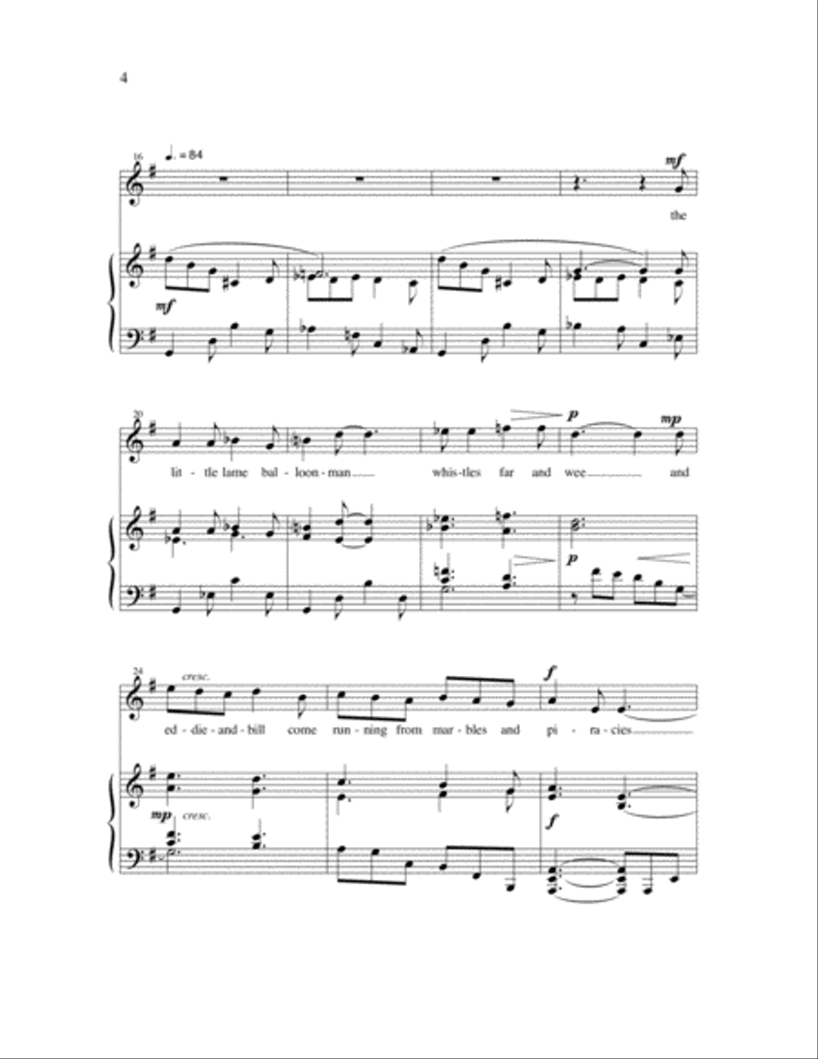 Chansons Innocentes Chansons Innocentes Women's Choir scores gallery preview page 3