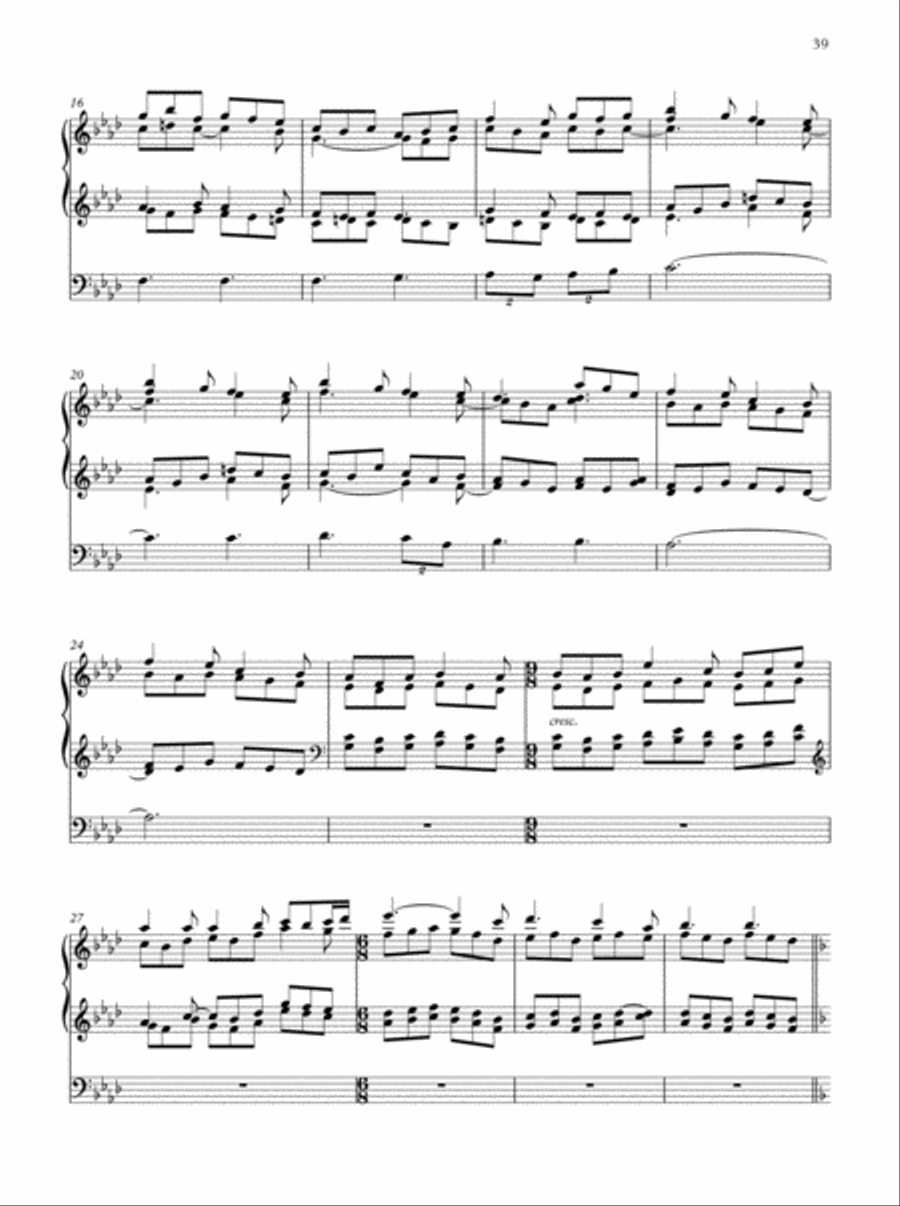 Oxford Hymn Settings for Organists: Advent and Christmas Organ Solo scores gallery preview page 9