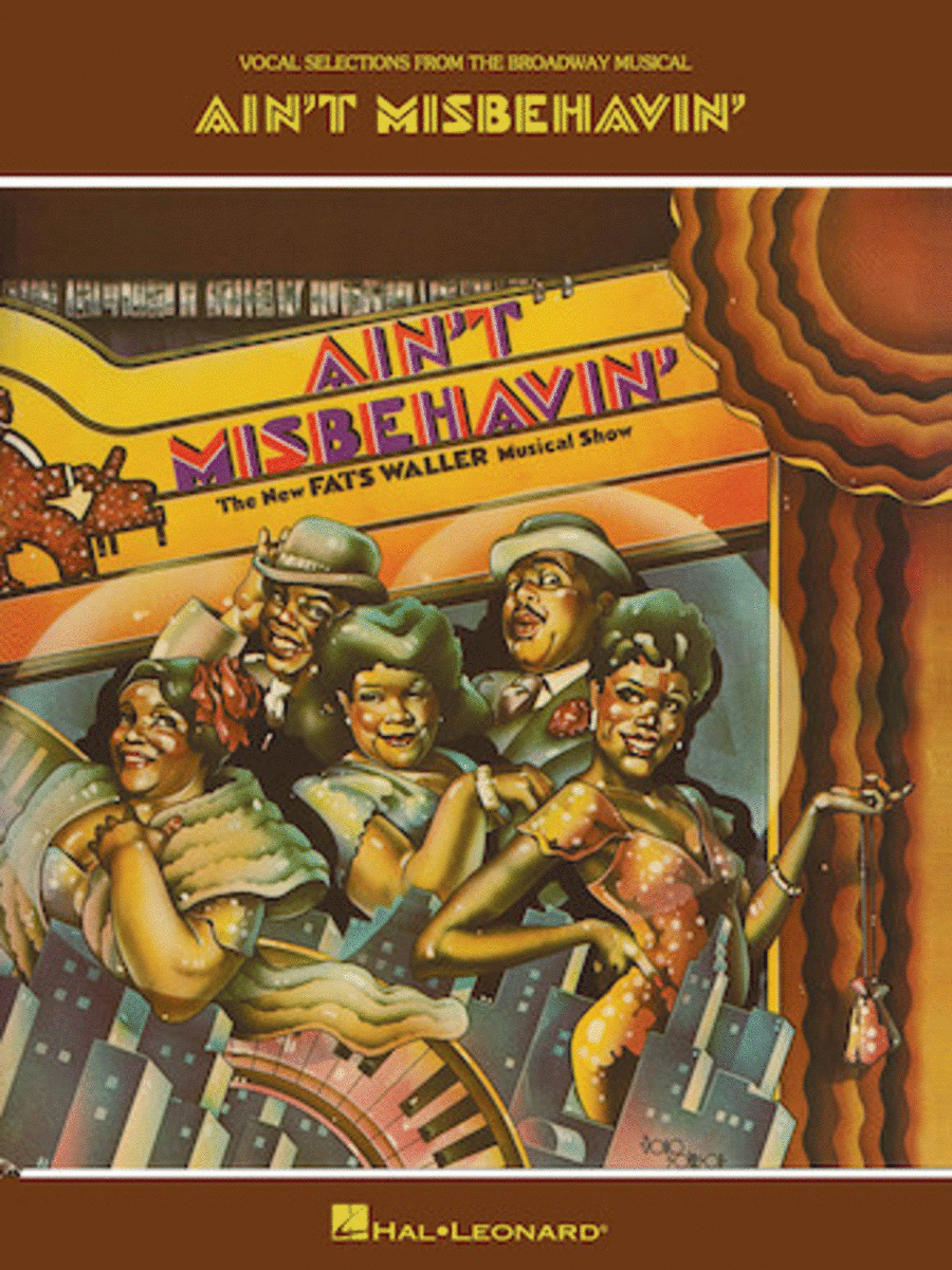 Ain't Misbehavin' Piano, Vocal, Guitar scores gallery preview page 1