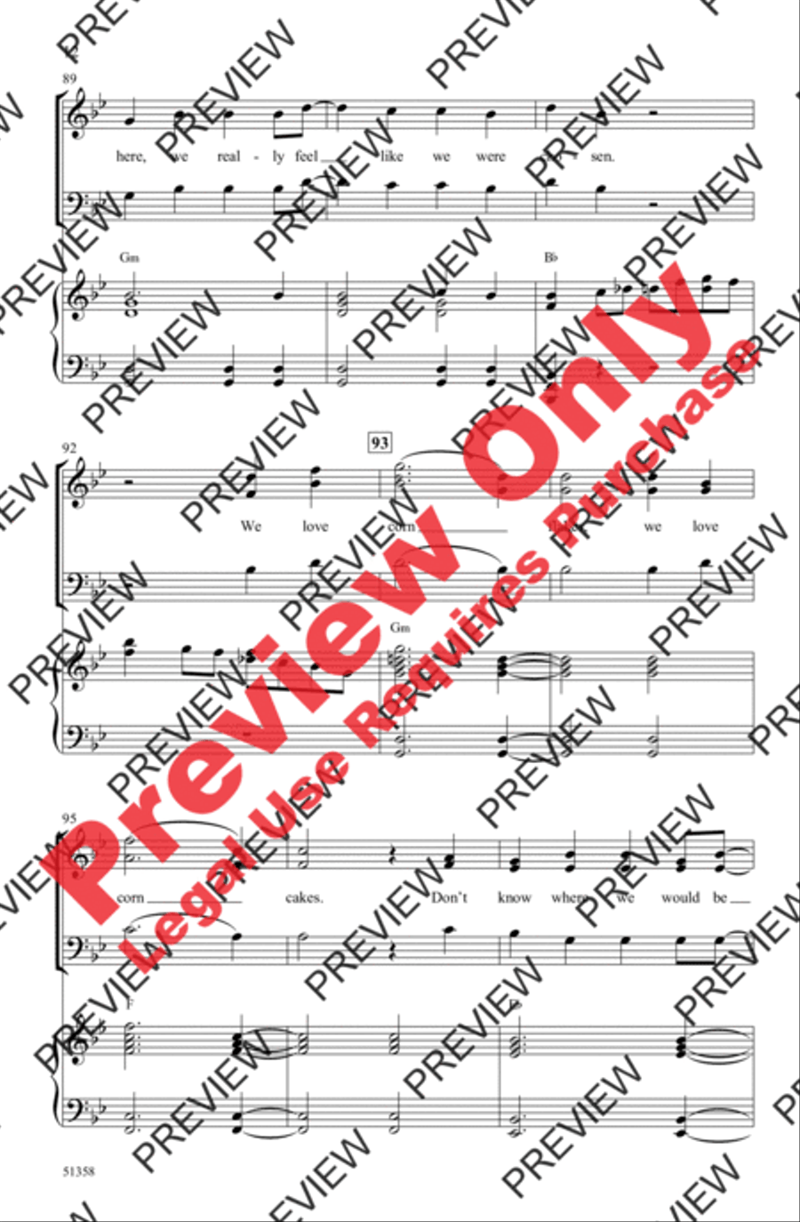 Corn 3-Part scores gallery preview page 12