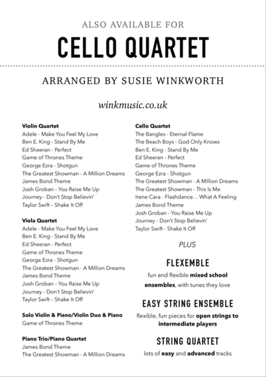 Perfect String Quartet scores gallery preview page 2