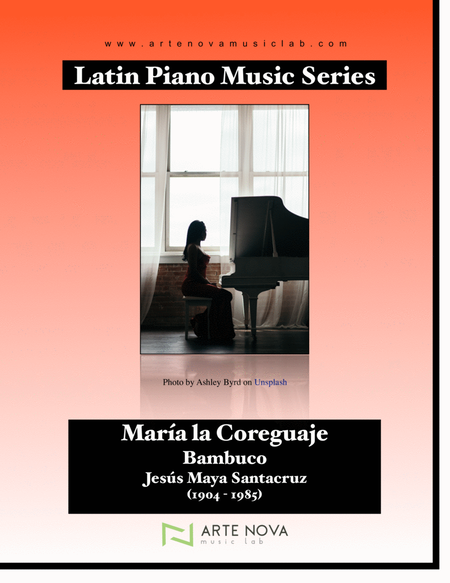 María la Coreguaje - Bambuco for Piano and Vocals. image number null