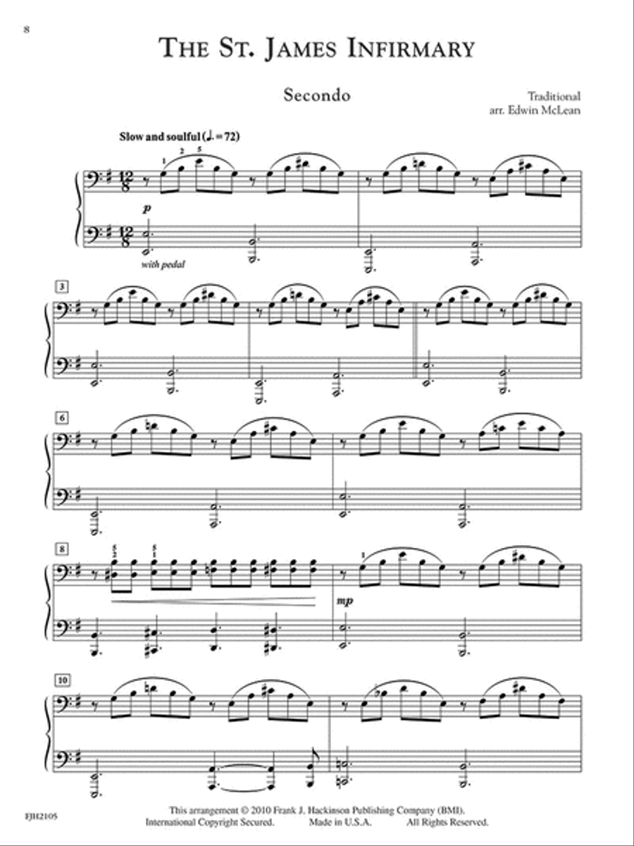 In Recital! for the Advancing Pianist, Duets (NFMC) Small Ensemble scores gallery preview page 3