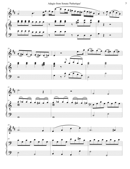 Adagio Cantabile from Sonata 'Pathetique' image number null