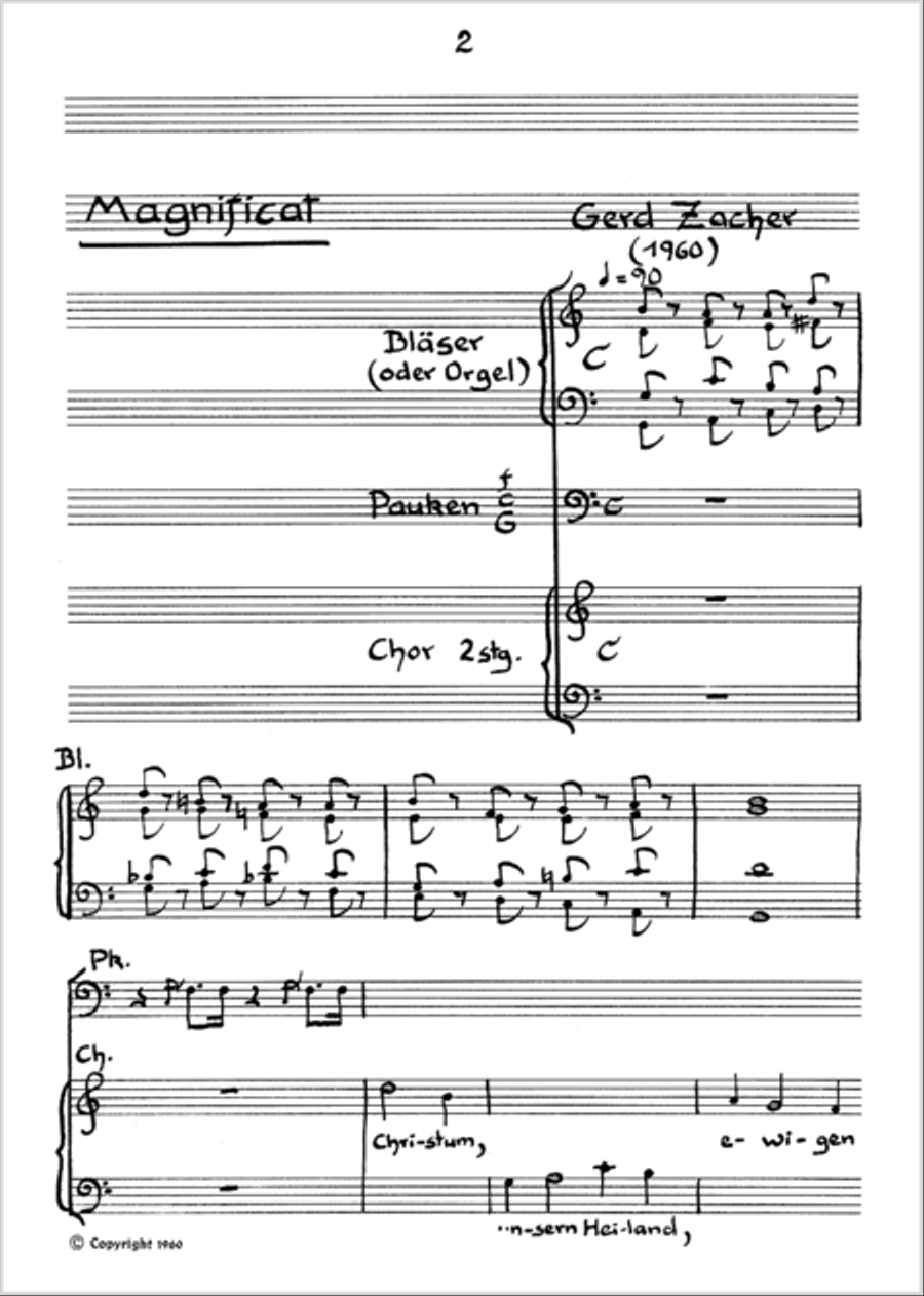 Magnificat Choir scores gallery preview page 14