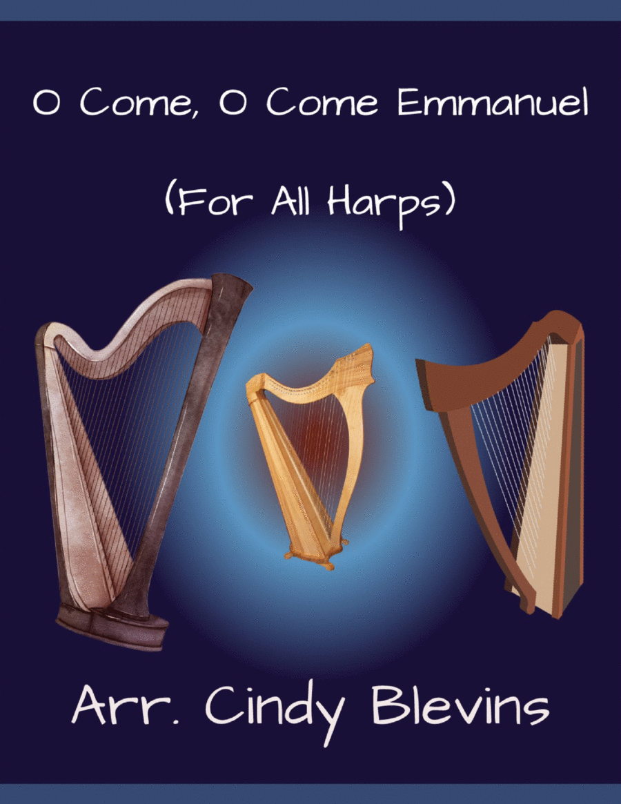 O Come, O Come Emmanuel, for Lap Harp Solo image number null