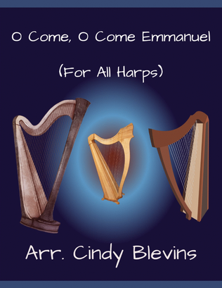 O Come, O Come Emmanuel, for Lap Harp Solo