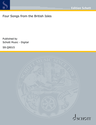 Book cover for Four Songs from the British Isles