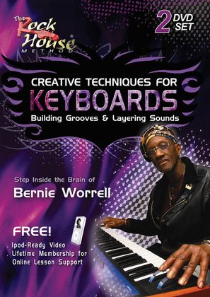 Book cover for Bernie Worrell of Parliament - Creative Techniques for Keyboards