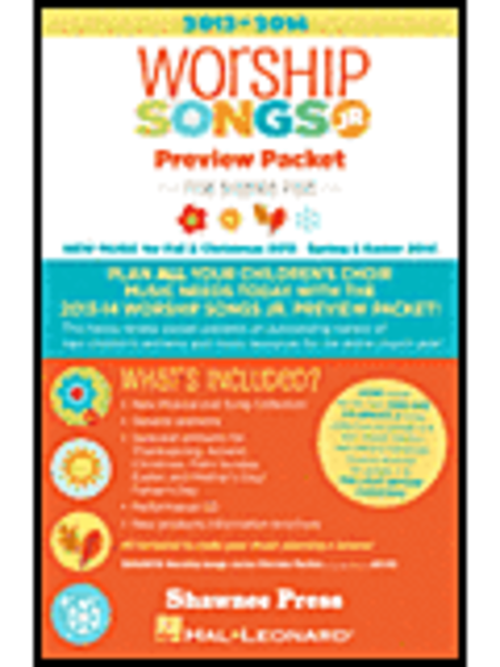 2013-2014 Worship Songs Junior Preview Packet