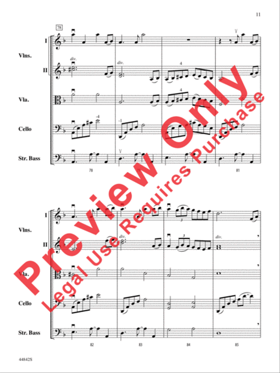 Russian Fantasy Russian Fantasy String Orchestra scores gallery preview page 24