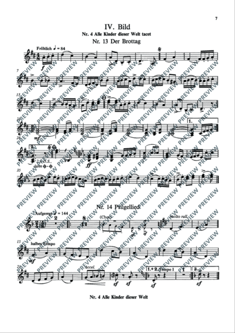 Frieden auf dieser Welt Piano scores gallery preview page 8