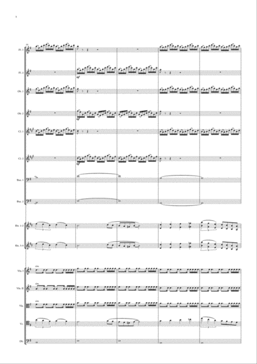 To the Stars... (Ad Astra) Full Orchestra scores gallery preview page 4