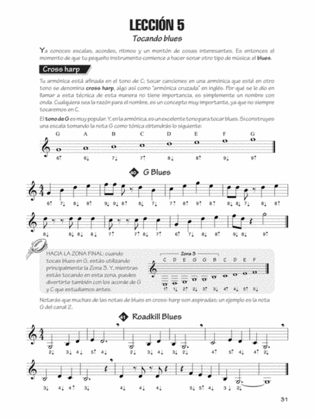 FastTrack Harmonica Method – Spanish Edition by Blake Neely Harmonica - Sheet Music