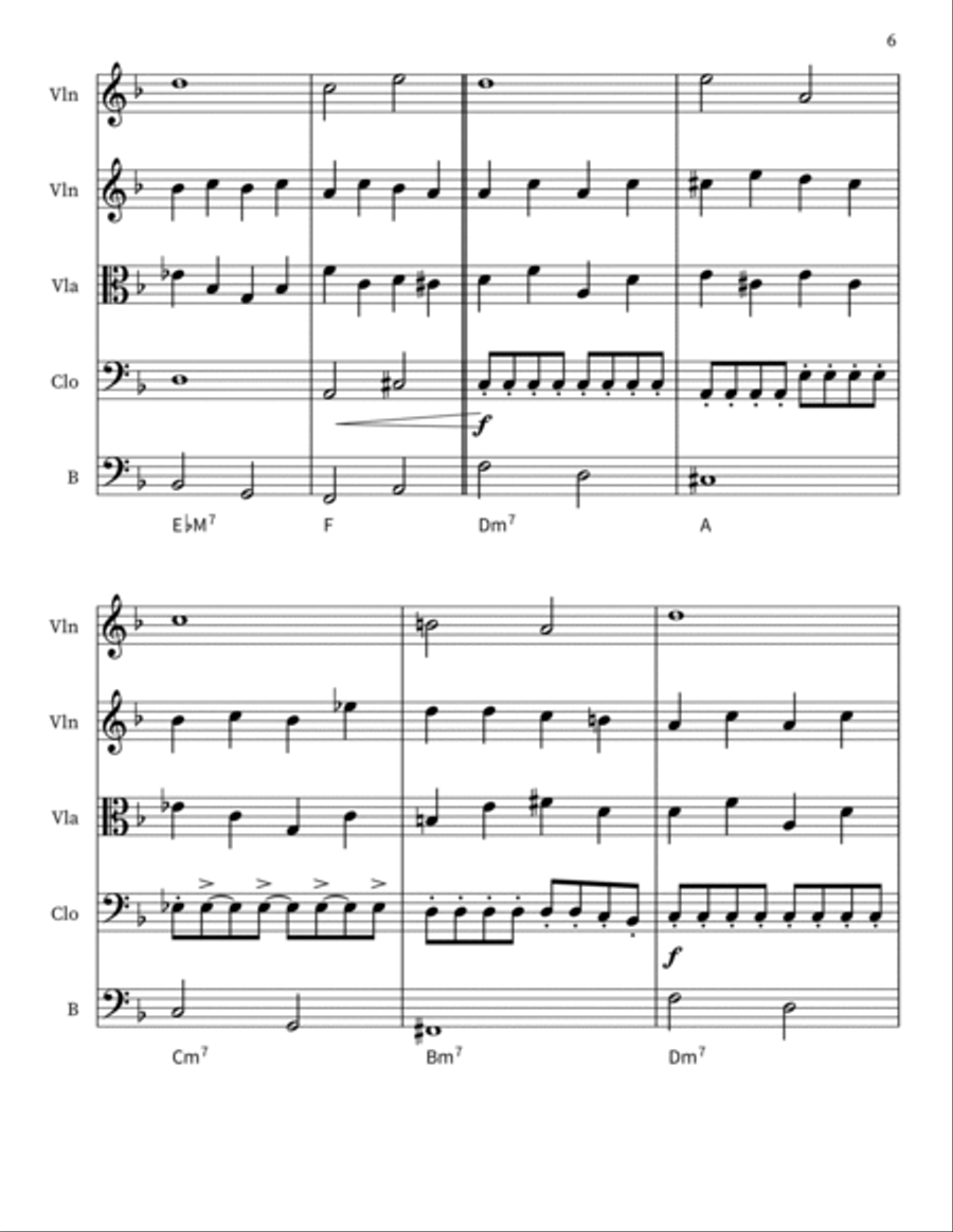 Arisian Sonata Small Ensemble scores gallery preview page 6