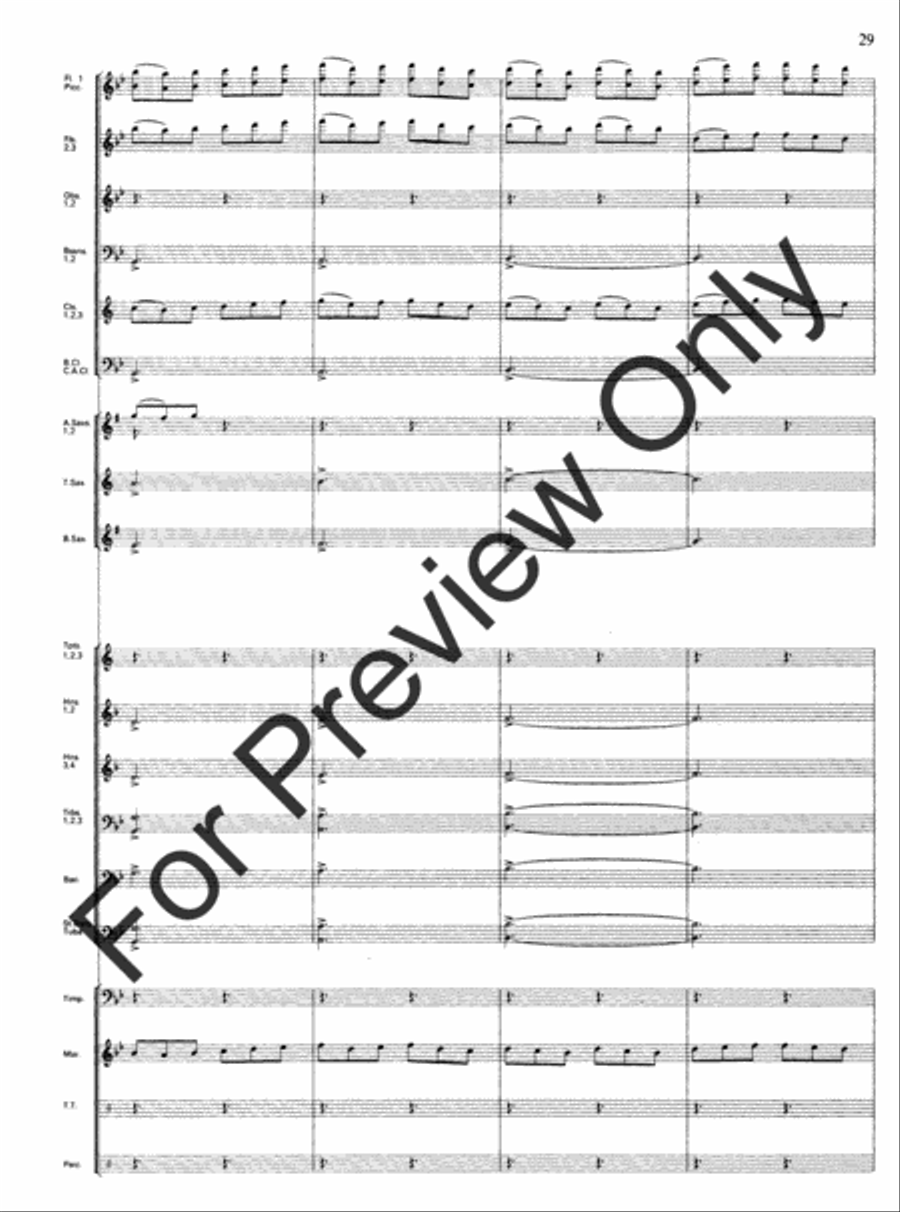 Emmanuel Variants Concert Band scores gallery preview page 31